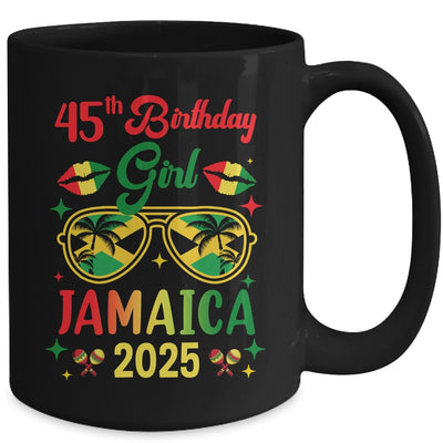 45th Birthday Girl Jamaica Vacation Party Outfit 2025 Mug | teecentury