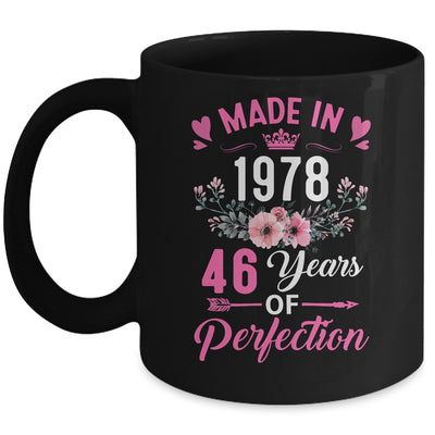 46 Birthday Decorations Women Female 46th 1978 Birthday Mug | teecentury