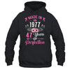 47 Birthday Decorations Women Female 47th 1977 Birthday Shirt & Tank Top | teecentury