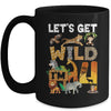 4 Year Old Zoo Birthday Safari Jungle Animal 4th Bday Mug | teecentury