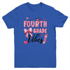 4th Fourth Grade Vibes Back To School Coquette Teacher Girl Youth Shirt | teecentury