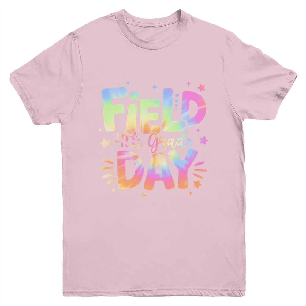 4th Grade Field Day 2025 Let The Games Begin Kids Teacher Youth Shirt | teecentury