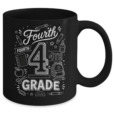 4th Grade For Boys Back To School First Day Fourth Grade Mug | teecentury