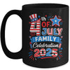 4th Of July Family Celebration 2025 Family Matching Group Mug | teecentury