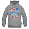 4th Of July Family Celebration 2025 Family Matching Group Shirt & Tank Top | teecentury