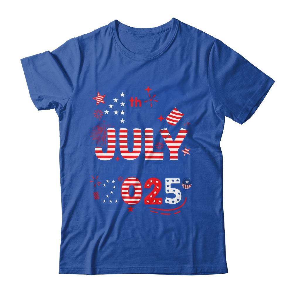 4th Of July Family Matching Group Family Celebration 2025 Shirt & Tank Top | teecentury