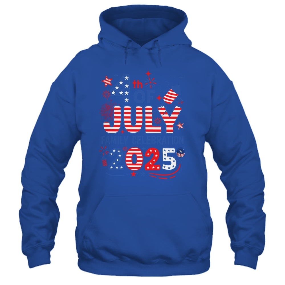 4th Of July Family Matching Group Family Celebration 2025 Shirt & Tank Top | teecentury