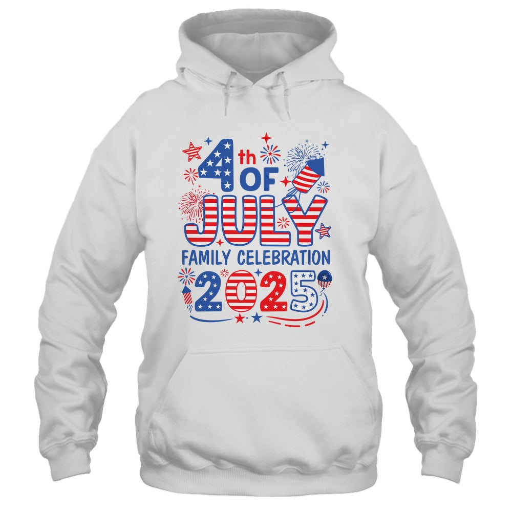 4th Of July Family Matching Group Family Celebration 2025 Shirt & Tank Top | teecentury