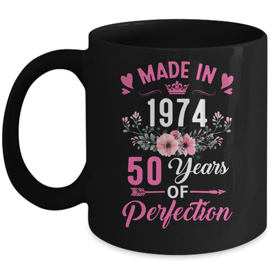50 Birthday Decorations Women Female 50th 1974 Birthday Mug | teecentury