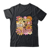 50 Days Of School 50th Day Of School Groovy Retro Shirt & Hoodie | teecentury