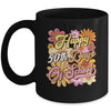 50 Days Of School 50th Day Of School Groovy Retro Mug | teecentury