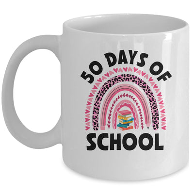 50 Days Of School Children Happy 50th Day Of School Mug | teecentury