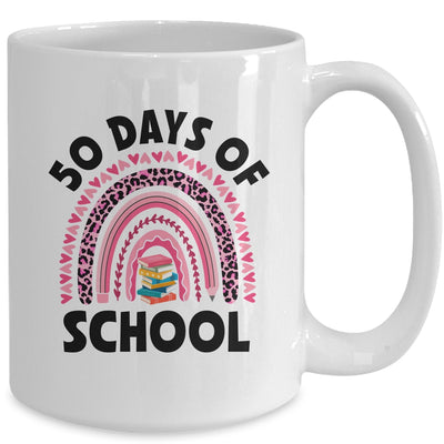 50 Days Of School Children Happy 50th Day Of School Mug | teecentury