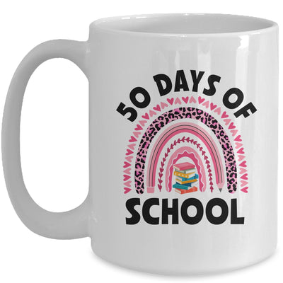 50 Days Of School Children Happy 50th Day Of School Mug | teecentury