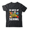 50 Days Of School Cute Bus Women Kids Groovy Shirt & Hoodie | teecentury