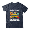 50 Days Of School Cute Bus Women Kids Groovy Shirt & Hoodie | teecentury