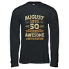50 Years Awesome Vintage August 1975 50th Birthday Shirt & Hoodie | teecentury