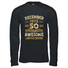 50 Years Awesome Vintage December 1975 50th Birthday Shirt & Hoodie | teecentury
