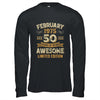 50 Years Awesome Vintage February 1975 50th Birthday Shirt & Hoodie | teecentury