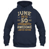 50 Years Awesome Vintage June 1975 50th Birthday Shirt & Hoodie | teecentury