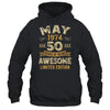50 Years Awesome Vintage May 1974 50th Birthday Shirt & Hoodie | teecentury
