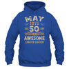 50 Years Awesome Vintage May 1975 50th Birthday Shirt & Hoodie | teecentury