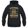 50 Years Awesome Vintage November 1975 50th Birthday Shirt & Hoodie | teecentury