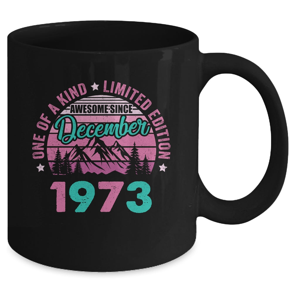 50 Years Old Awesome Since December 1973 50th Birthday Women Mug | teecentury