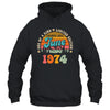 50 Years Old Awesome Since June 1974 50th Birthday Groovy Shirt & Tank Top | teecentury