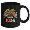 50 Years Old Awesome Since November 1974 50th Birthday Groovy Mug | teecentury
