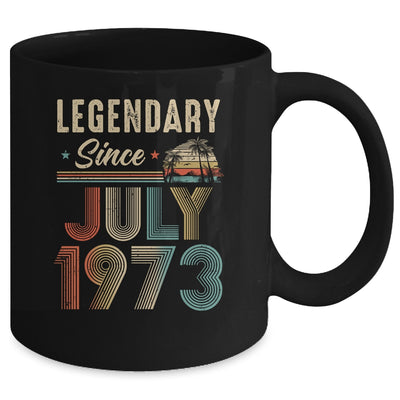 50 Years Old Legendary Since July 1973 50th Birthday Mug | teecentury