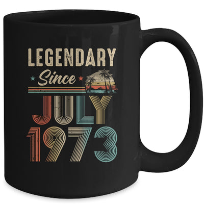 50 Years Old Legendary Since July 1973 50th Birthday Mug | teecentury