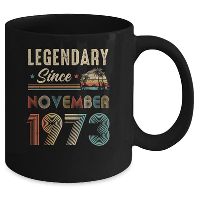 50 Years Old Legendary Since November 1973 50th Birthday Mug | teecentury