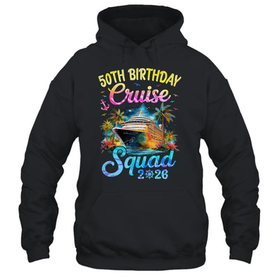 50th Birthday Cruise Squad 2026 Cruising Party Vacation Shirt & Tank Top | teecentury