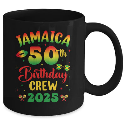50th Birthday Girl Jamaica Birthday Crew Matching Group 2025 Mug | teecentury
