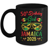 50th Birthday Girl Jamaica Vacation Party Outfit 2025 Mug | teecentury