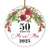 50th Wedding Anniversary 50 Years As Mr & Mrs 2025 Christmas Ornaments Gifts For Couples Husband Wife Holiday Decoration Christmas Tree Ornament | teecentury