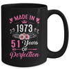 51 Birthday Decorations Women Female 51st 1973 Birthday Mug | teecentury
