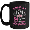 54 Birthday Decorations Women Female 54th 1970 Birthday Mug | teecentury