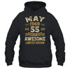 55 Years Awesome Vintage May 1969 55th Birthday Shirt & Hoodie | teecentury