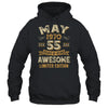 55 Years Awesome Vintage May 1970 55th Birthday Shirt & Hoodie | teecentury