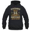 55 Years Awesome Vintage November 1970 55th Birthday Shirt & Hoodie | teecentury
