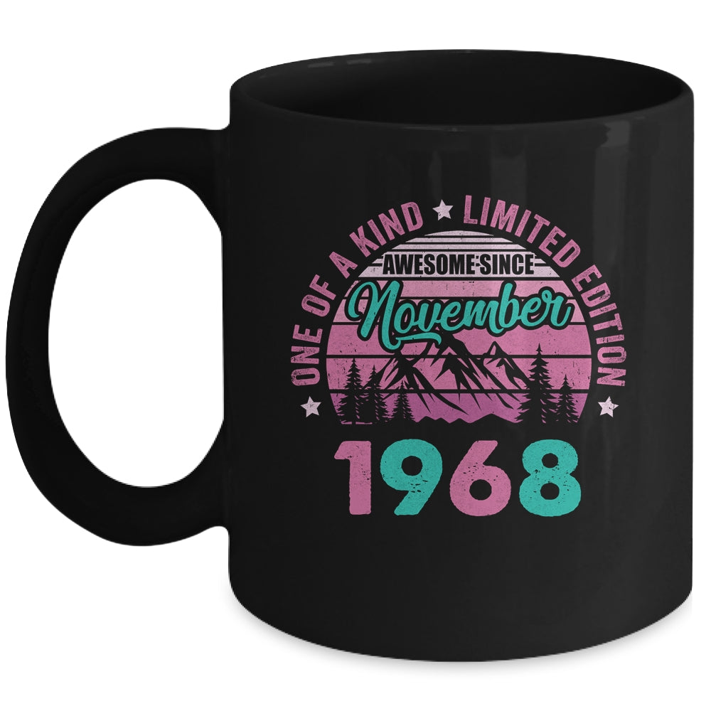 55 Years Old Awesome Since November 1968 55th Birthday Women Mug | teecentury