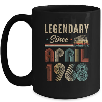 55 Years Old Legendary Since April 1968 55th Birthday Mug | teecentury