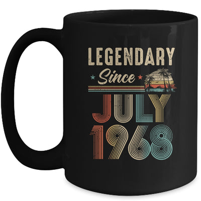 55 Years Old Legendary Since July 1968 55th Birthday Mug | teecentury