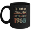 55 Years Old Legendary Since November 1968 55th Birthday Mug | teecentury