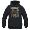55 Years Old Legendary Since October 1968 55th Birthday Shirt & Hoodie | teecentury