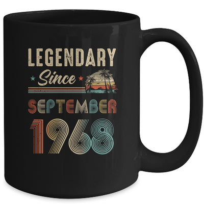 55 Years Old Legendary Since September 1968 55th Birthday Mug | teecentury