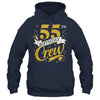 55th Birthday Crew 55th Bday Party Squad Friends Crown Funny Shirt & Tank Top | teecentury