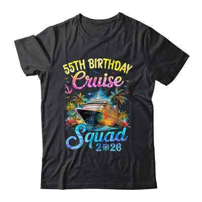 55th Birthday Cruise Squad 2026 Cruising Party Vacation Shirt & Tank Top | teecentury